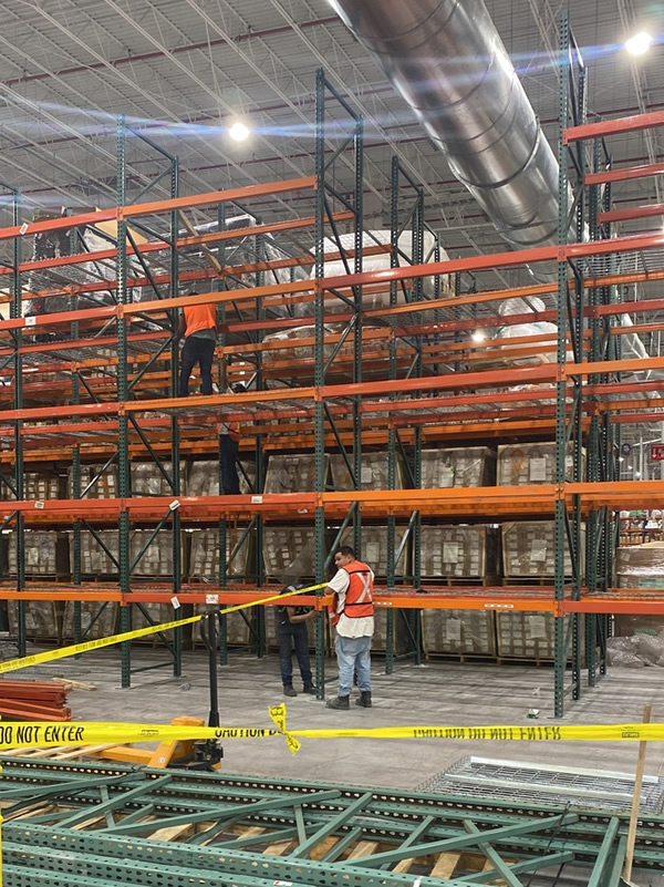 Muestra las instalaciones de un cliente de Grupo TAFO tras instalar Racks de alta calidad.