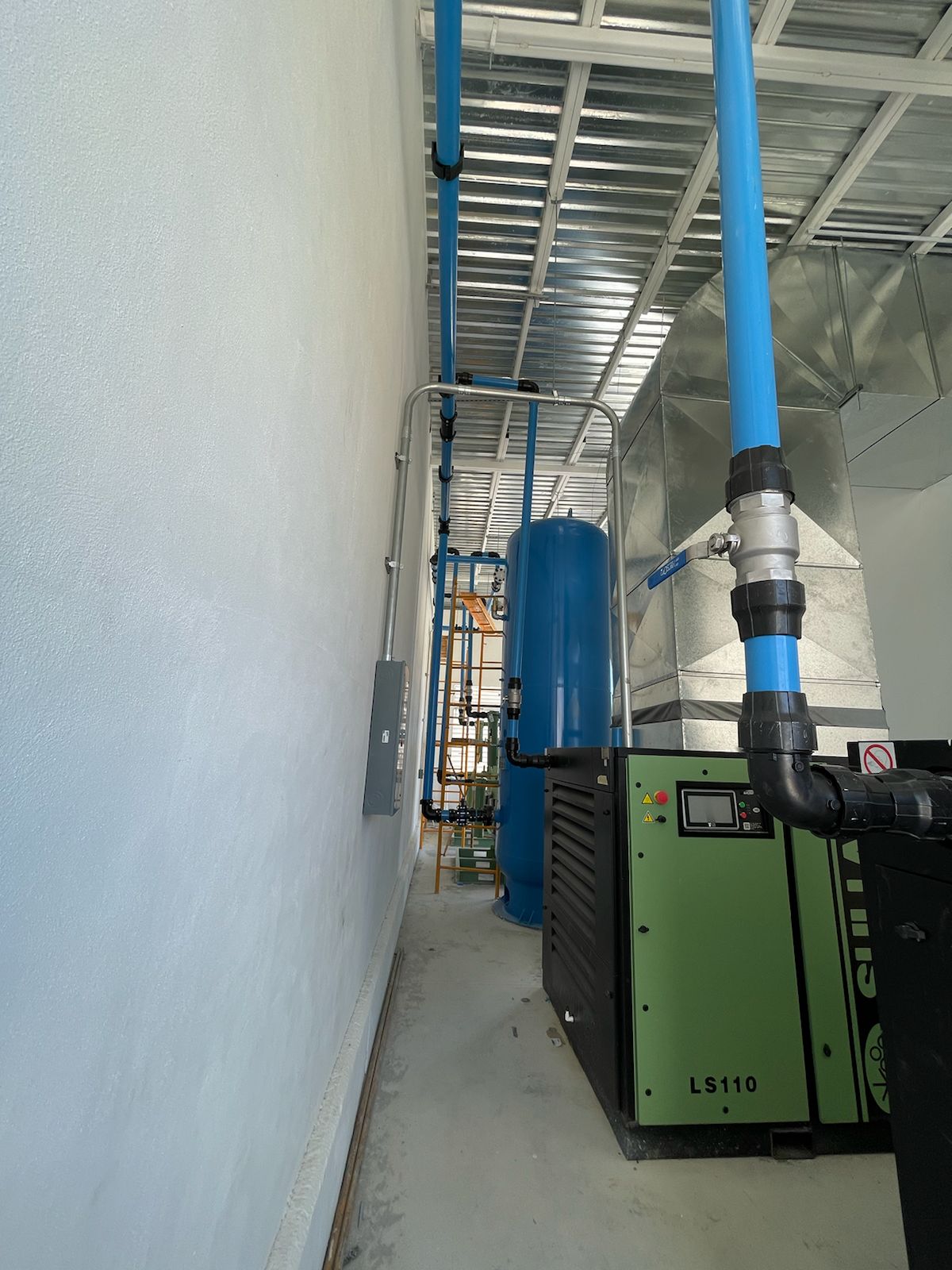 Instalación neumática de Aire Comprimido