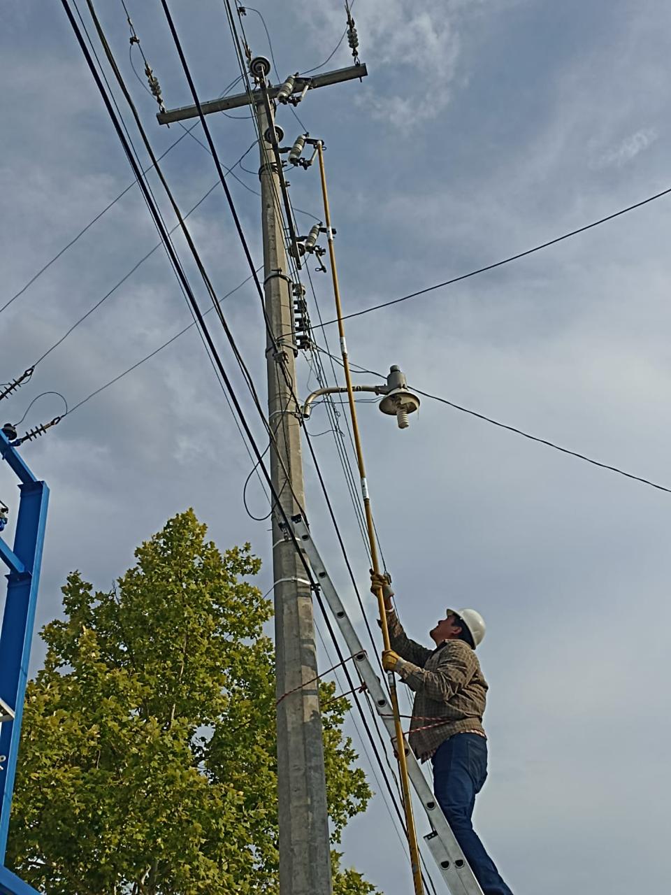 Bajada eléctrica para optimización de energía