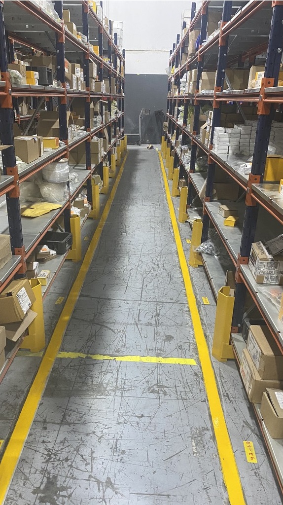 Aplicación con pintura epoxica